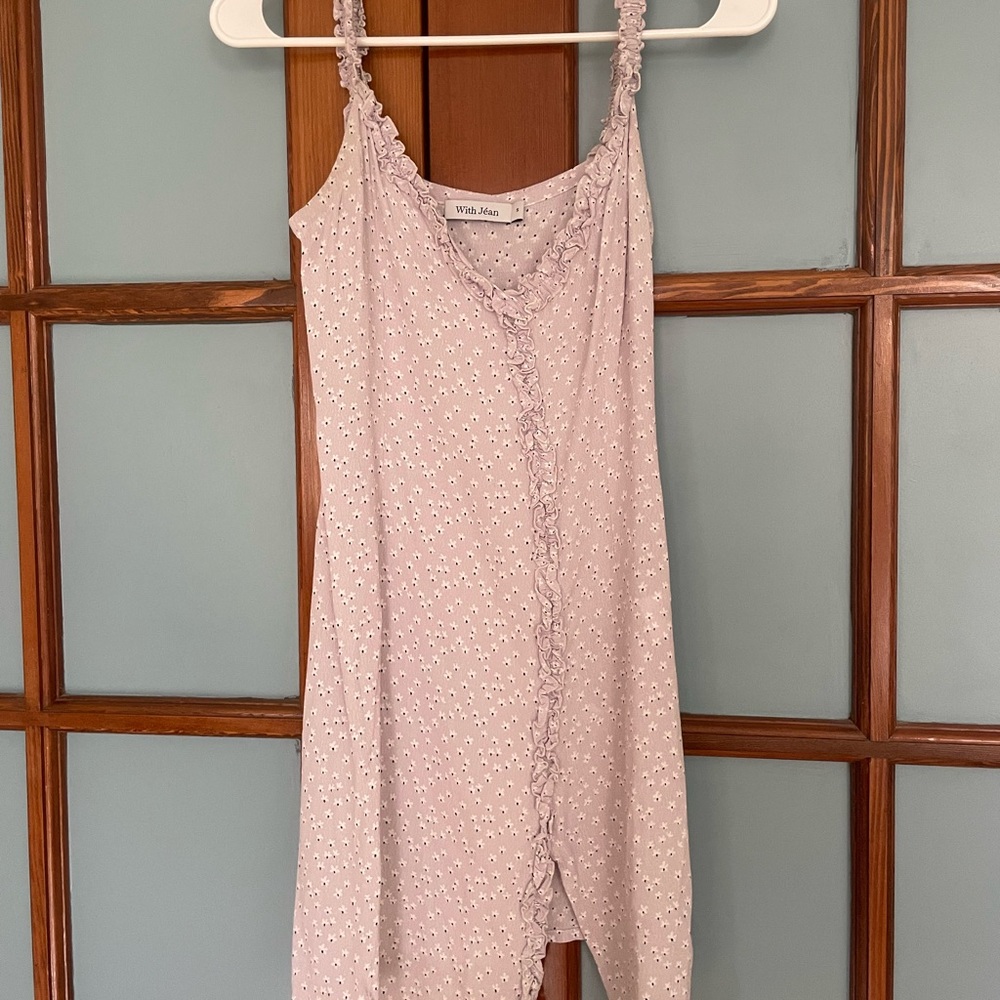 With Jéan Lavender Mini Dress